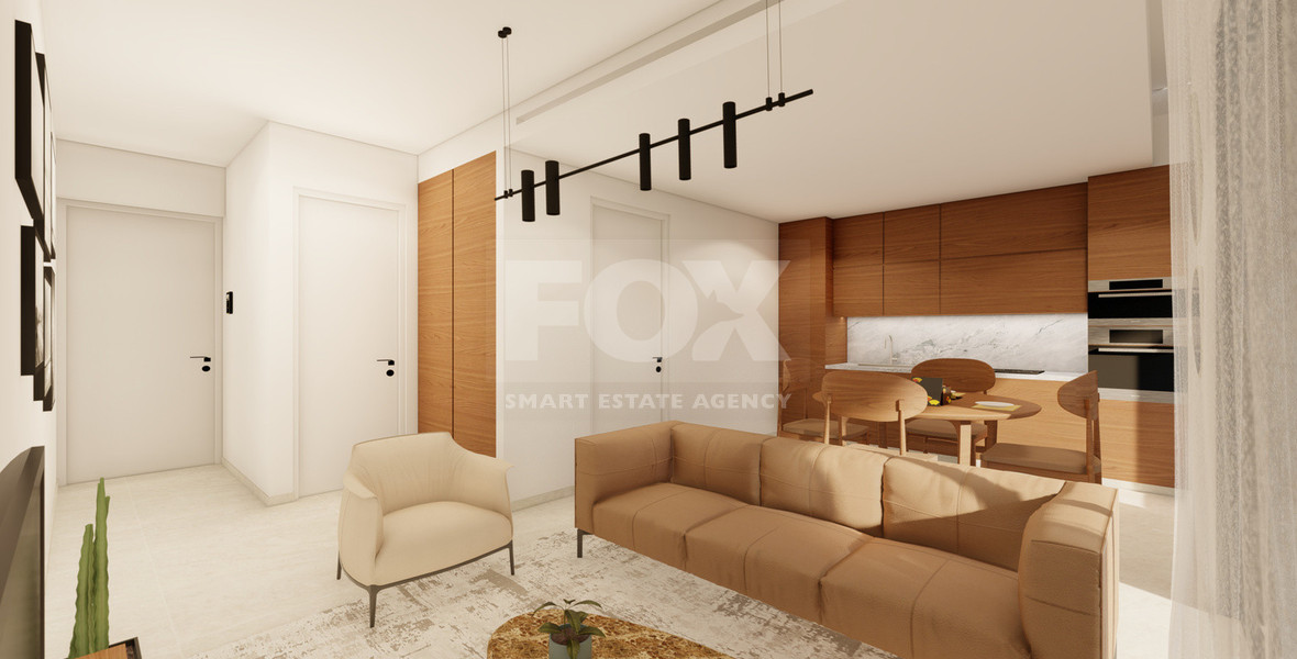 Modern one Bedroom Off-Plan Apartment for Sale in Kato Pafos with Pool