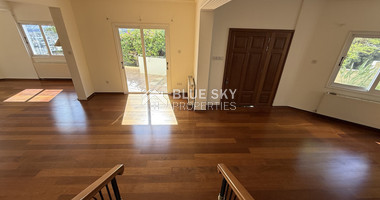 RENT:Deatched 4 bedroom unfurnished house with small garden in Agia Fyla with panoramic sea views,
