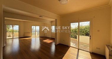 RENT:Deatched 4 bedroom unfurnished house with small garden in Agia Fyla with panoramic sea views,