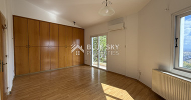 RENT:Deatched 4 bedroom unfurnished house with small garden in Agia Fyla with panoramic sea views,