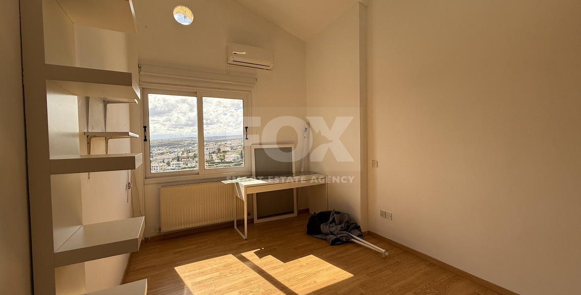 RENT:Deatched 4 bedroom unfurnished house with small garden in Agia Fyla with panoramic sea views,