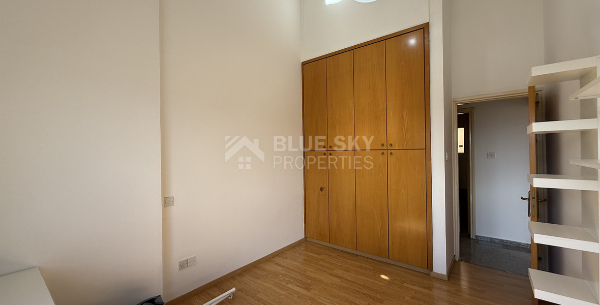 RENT:Deatched 4 bedroom unfurnished house with small garden in Agia Fyla with panoramic sea views,