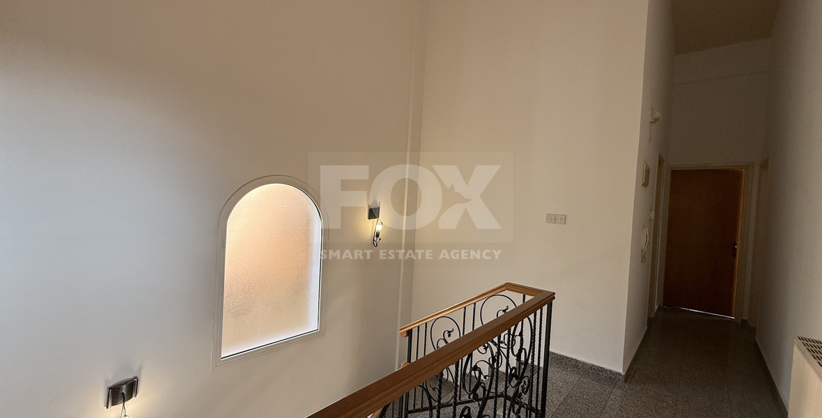 RENT:Deatched 4 bedroom unfurnished house with small garden in Agia Fyla with panoramic sea views,