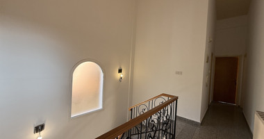 RENT:Deatched 4 bedroom unfurnished house with small garden in Agia Fyla with panoramic sea views,