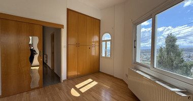 RENT:Deatched 4 bedroom unfurnished house with small garden in Agia Fyla with panoramic sea views,