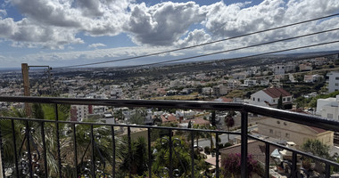 RENT:Deatched 4 bedroom unfurnished house with small garden in Agia Fyla with panoramic sea views,