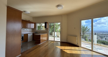 RENT:Deatched 4 bedroom unfurnished house with small garden in Agia Fyla with panoramic sea views,
