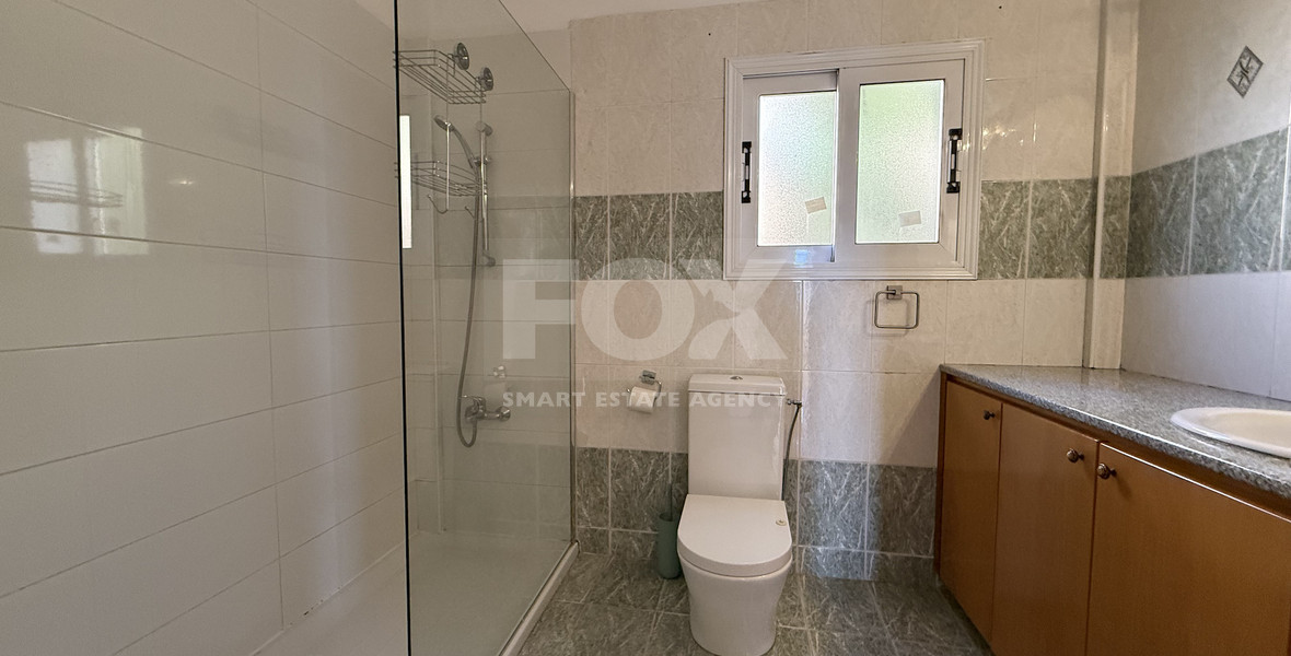 RENT:Deatched 4 bedroom unfurnished house with small garden in Agia Fyla with panoramic sea views,