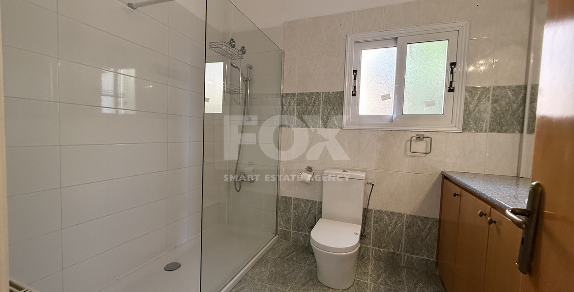 RENT:Deatched 4 bedroom unfurnished house with small garden in Agia Fyla with panoramic sea views,