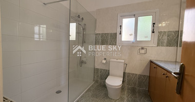 RENT:Deatched 4 bedroom unfurnished house with small garden in Agia Fyla with panoramic sea views,