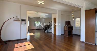 RENT:Deatched 4 bedroom unfurnished house with small garden in Agia Fyla with panoramic sea views,