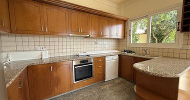 RENT:Deatched 4 bedroom unfurnished house with small garden in Agia Fyla with panoramic sea views,