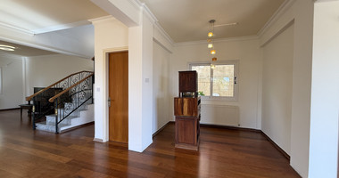 RENT:Deatched 4 bedroom unfurnished house with small garden in Agia Fyla with panoramic sea views,