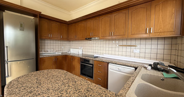 RENT:Deatched 4 bedroom unfurnished house with small garden in Agia Fyla with panoramic sea views,