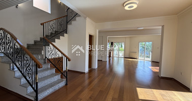 RENT:Deatched 4 bedroom unfurnished house with small garden in Agia Fyla with panoramic sea views,