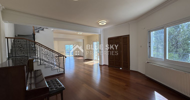 RENT:Deatched 4 bedroom unfurnished house with small garden in Agia Fyla with panoramic sea views,