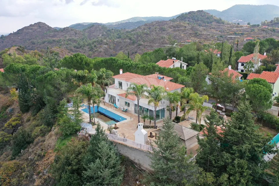 Luxury Mountain-View Villa for Sale in Kalo Chorio, Limassol