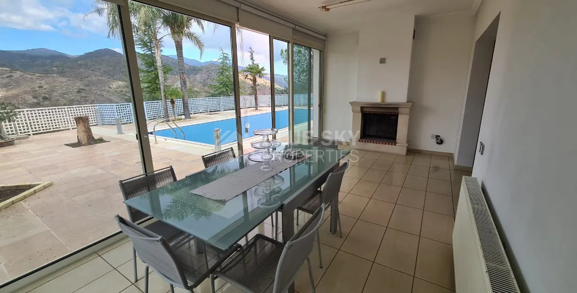 Luxury Mountain-View Villa for Sale in Kalo Chorio, Limassol