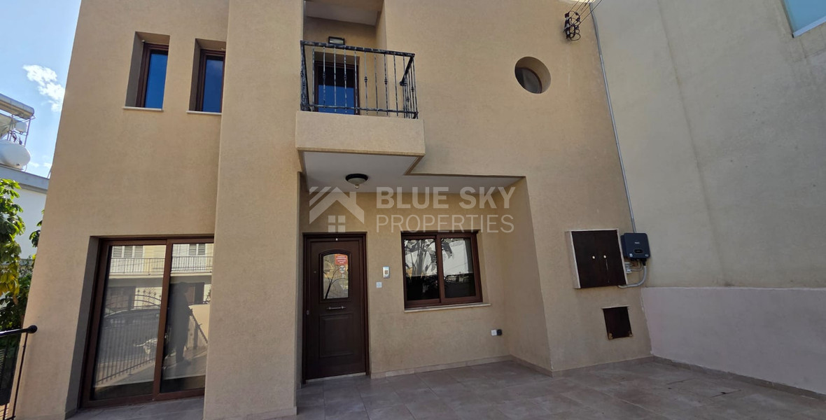 Three bedroom unfurnished house for rent in Agios Athanasios - Limassol