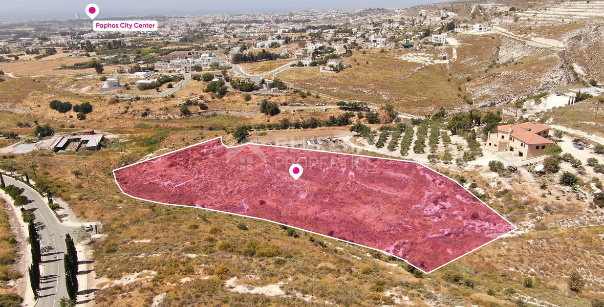 Residential and agricultural field in Agia Marinouda, Paphos for sale