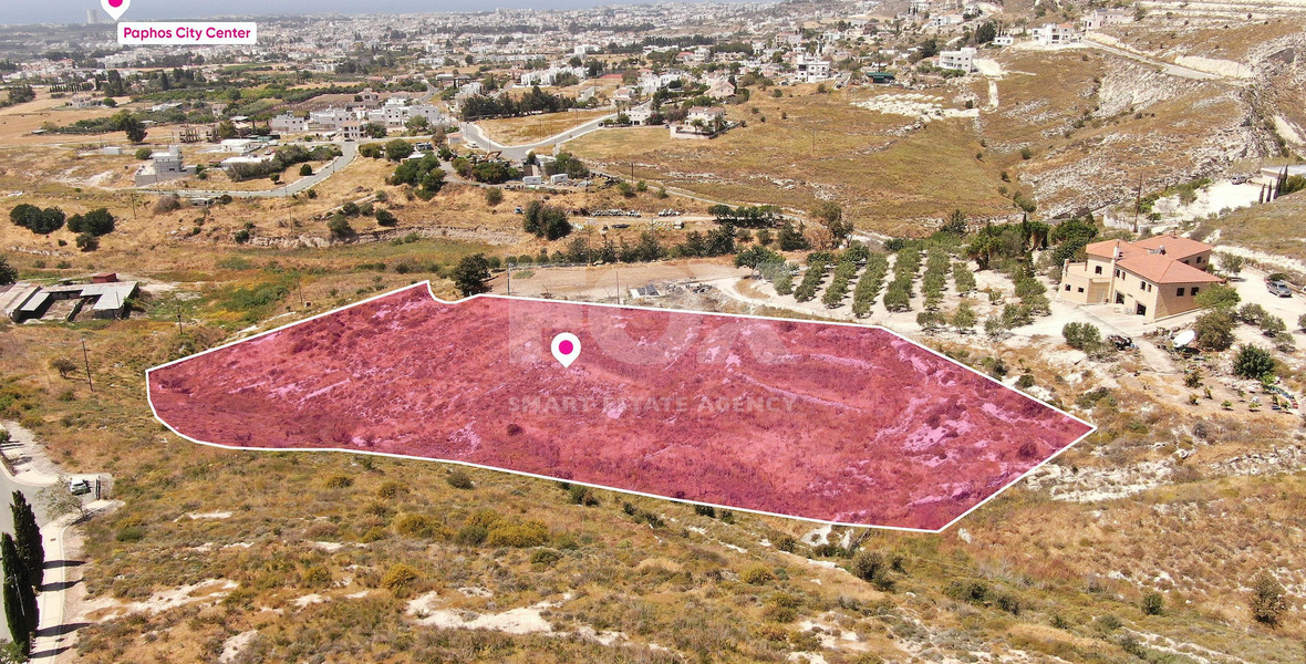 Residential and agricultural field in Agia Marinouda, Paphos for sale