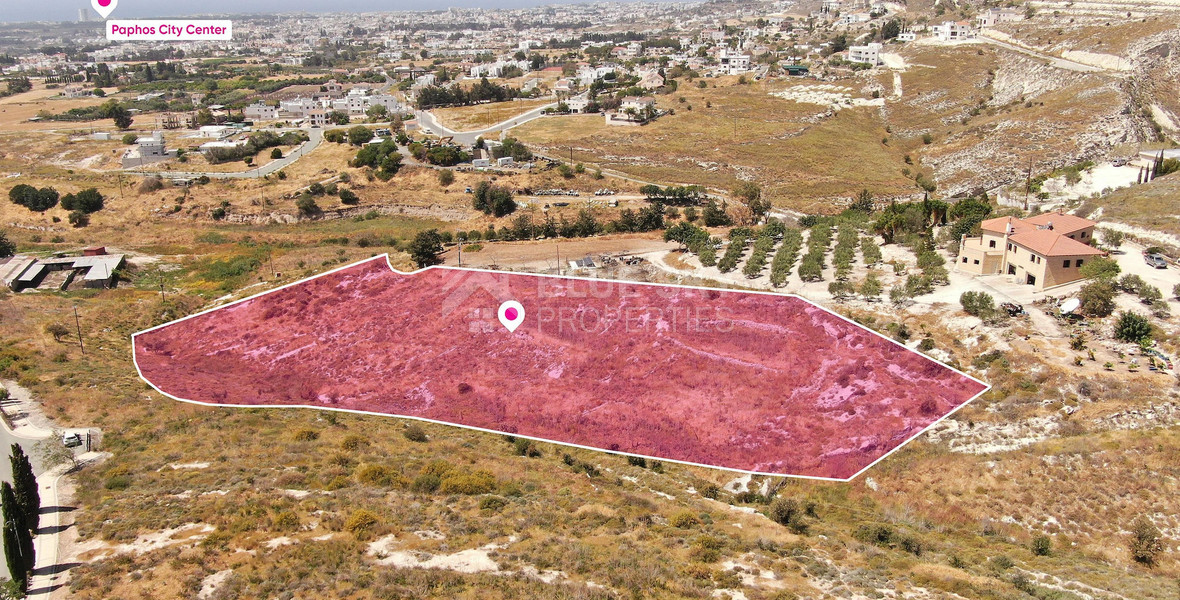 Residential and agricultural field in Agia Marinouda, Paphos for sale