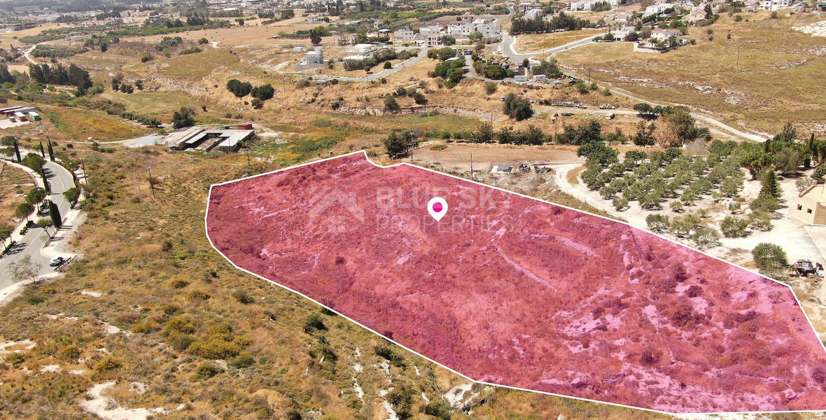 Residential and agricultural field in Agia Marinouda, Paphos for sale