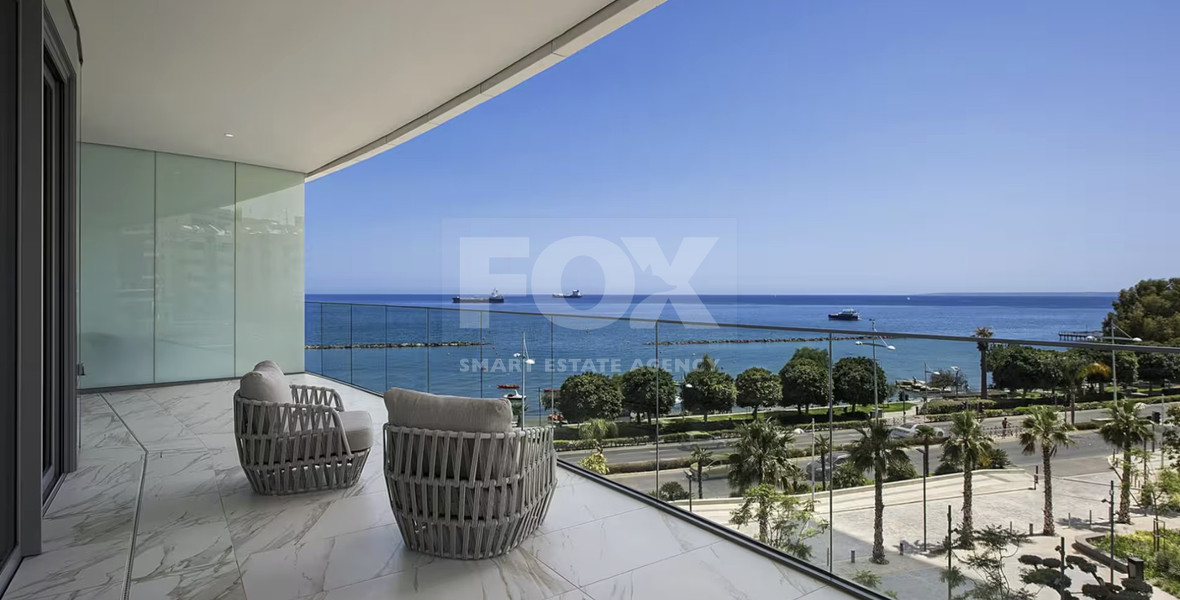 Luxury Two-Bedroom Seafront Apartment for Sale – Trilogy, East Tower, Limassol