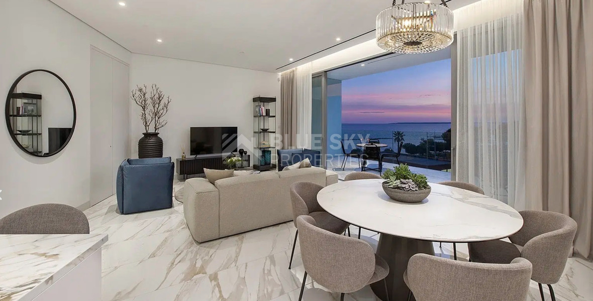 Luxury Two-Bedroom Seafront Apartment for Sale – Trilogy, East Tower, Limassol
