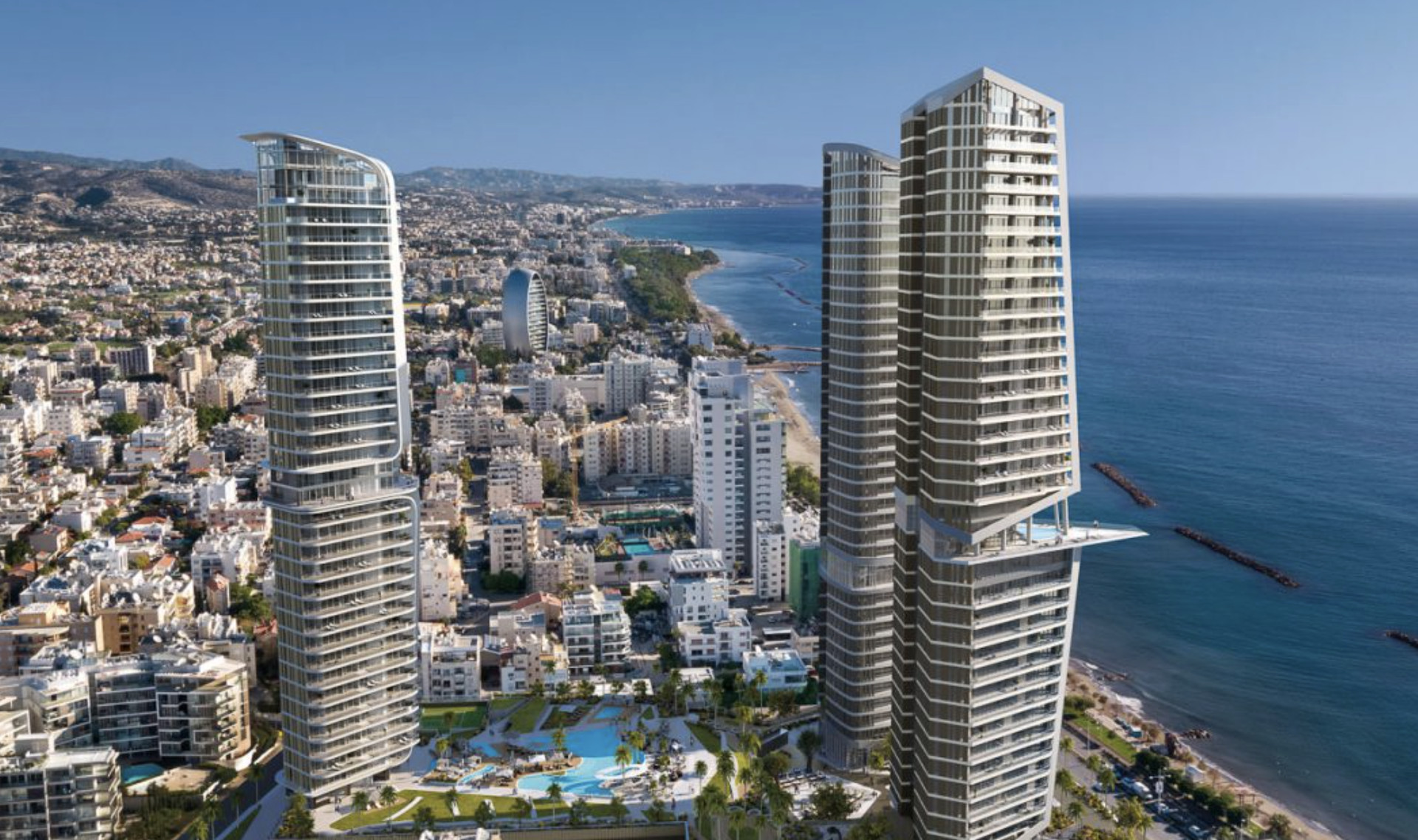 2 bedroom apartment 124 m² Limassol, Cyprus