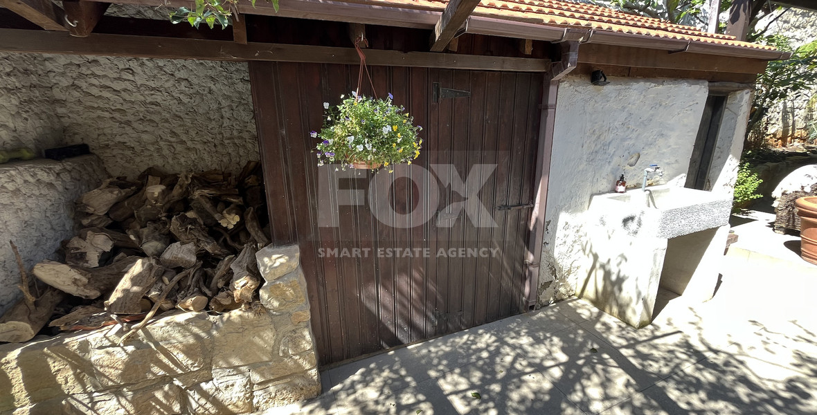 For Sale One-of-a-Kind 5-Bedroom Historic Stone House in the heart of Germasogeia