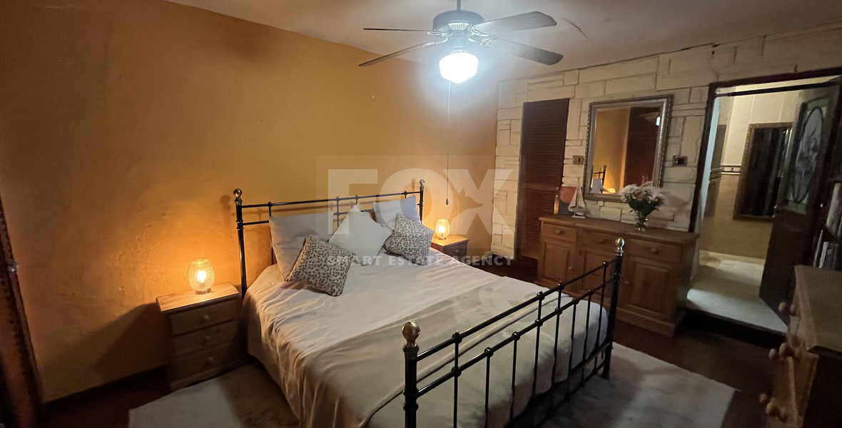 For Sale One-of-a-Kind 5-Bedroom Historic Stone House in the heart of Germasogeia