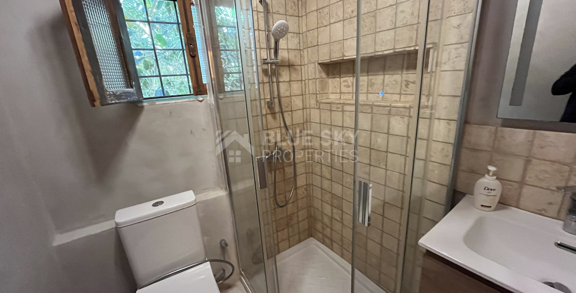 For Sale One-of-a-Kind 5-Bedroom Historic Stone House in the heart of Germasogeia