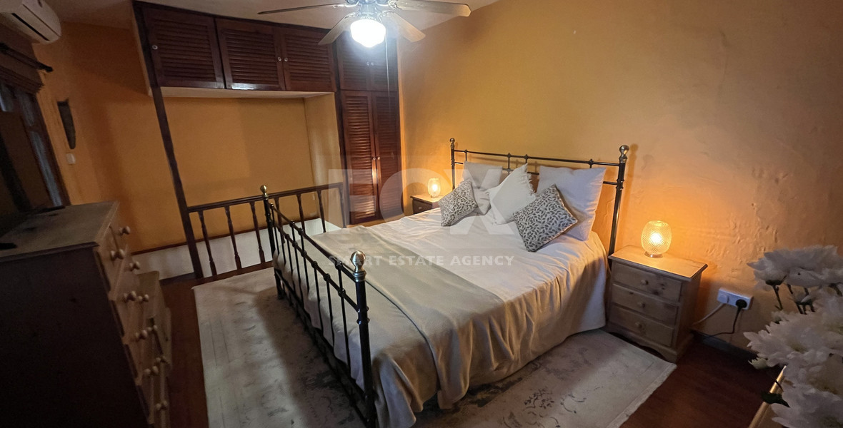 For Sale One-of-a-Kind 5-Bedroom Historic Stone House in the heart of Germasogeia
