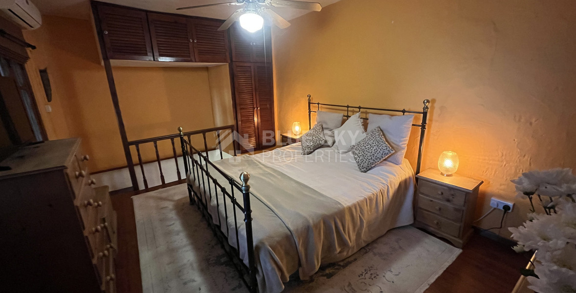 For Sale One-of-a-Kind 5-Bedroom Historic Stone House in the heart of Germasogeia