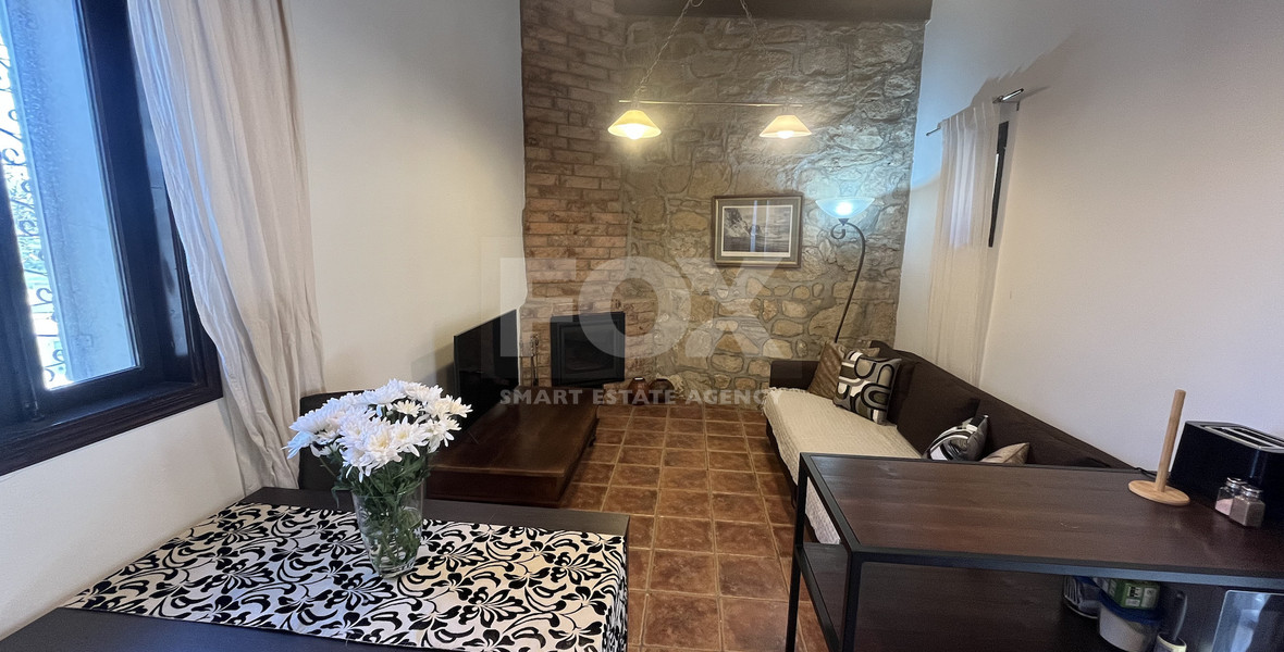For Sale One-of-a-Kind 5-Bedroom Historic Stone House in the heart of Germasogeia