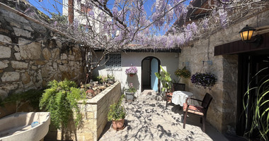 For Sale One-of-a-Kind 5-Bedroom Historic Stone House in the heart of Germasogeia