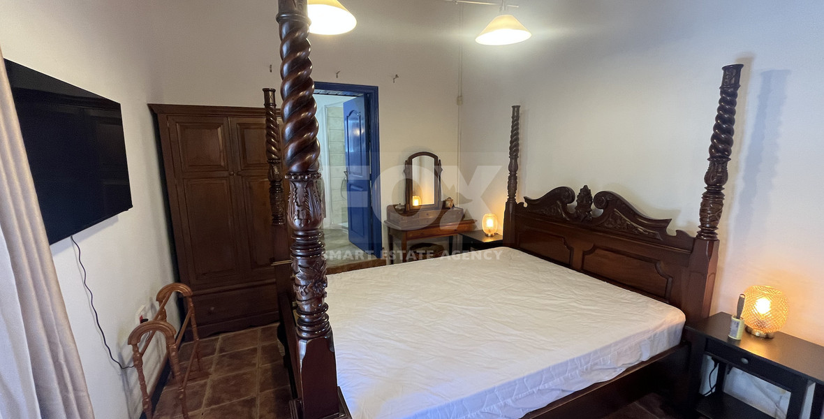 For Sale One-of-a-Kind 5-Bedroom Historic Stone House in the heart of Germasogeia