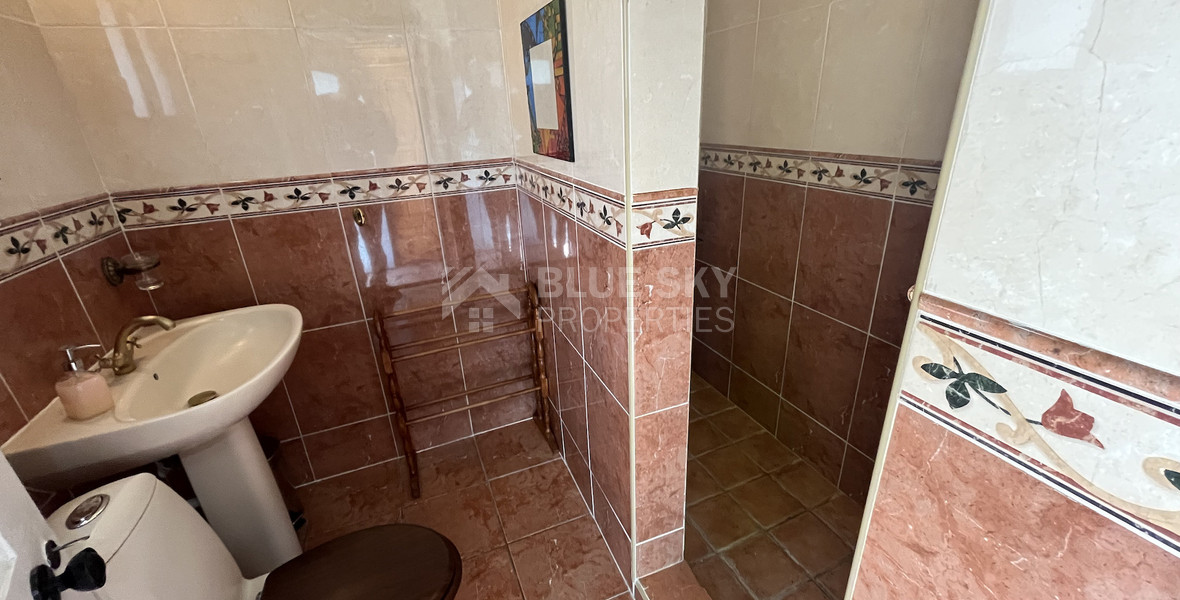 For Sale One-of-a-Kind 5-Bedroom Historic Stone House in the heart of Germasogeia