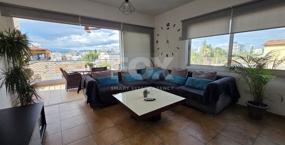 Two-Bedroom Penthouse for rent in Miltonos Area, Limassol