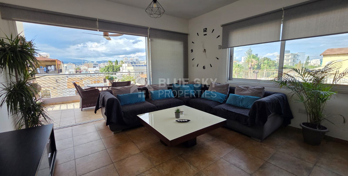 Two-Bedroom Penthouse for rent in Miltonos Area, Limassol