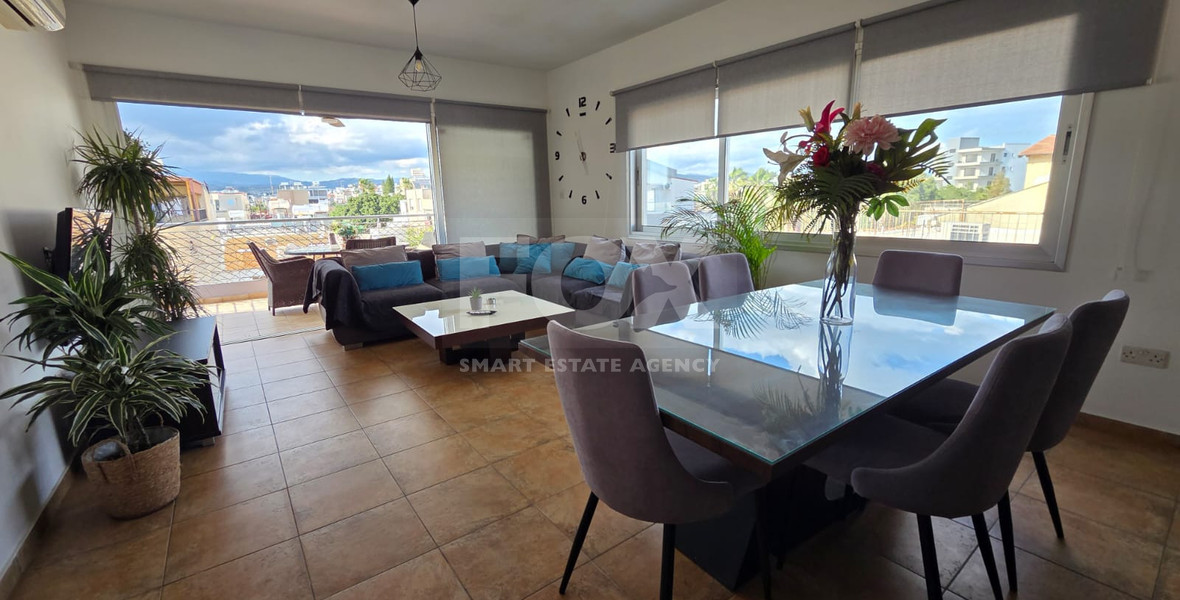 Two-Bedroom Penthouse for rent in Miltonos Area, Limassol