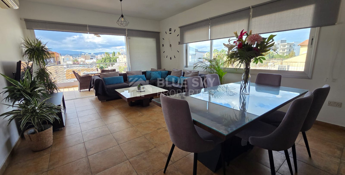 Two-Bedroom Penthouse for rent in Miltonos Area, Limassol