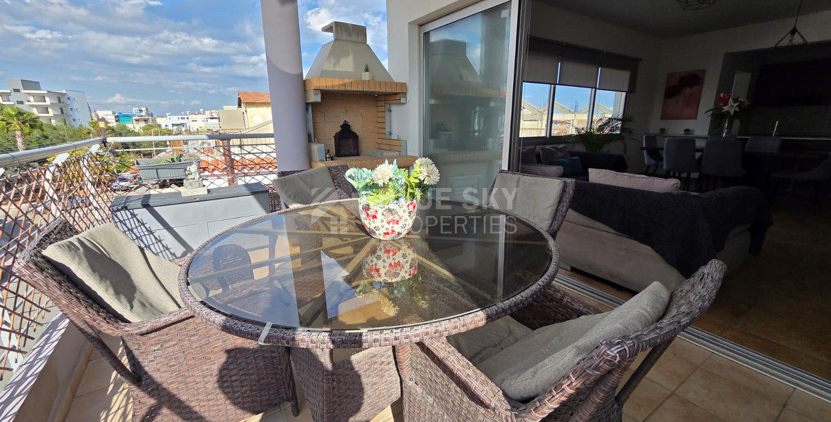 Two-Bedroom Penthouse for rent in Miltonos Area, Limassol