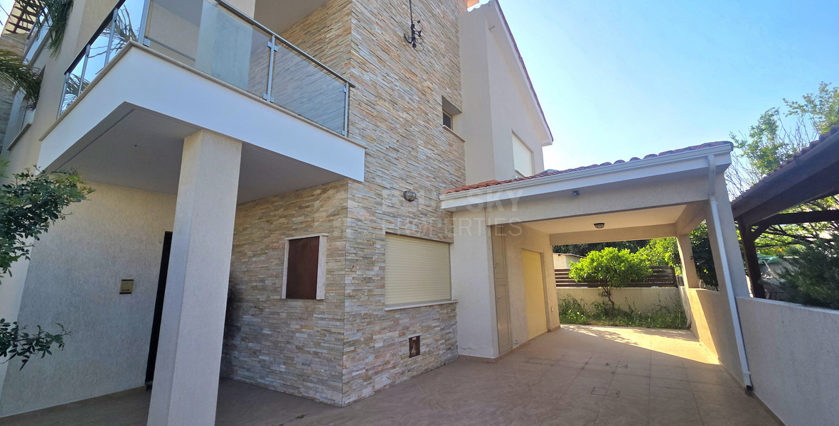 Four Bedroom Home with Unique Option to Double Living Space (Connect Adjacent House) For Rent– Agia Fyla, Limassol