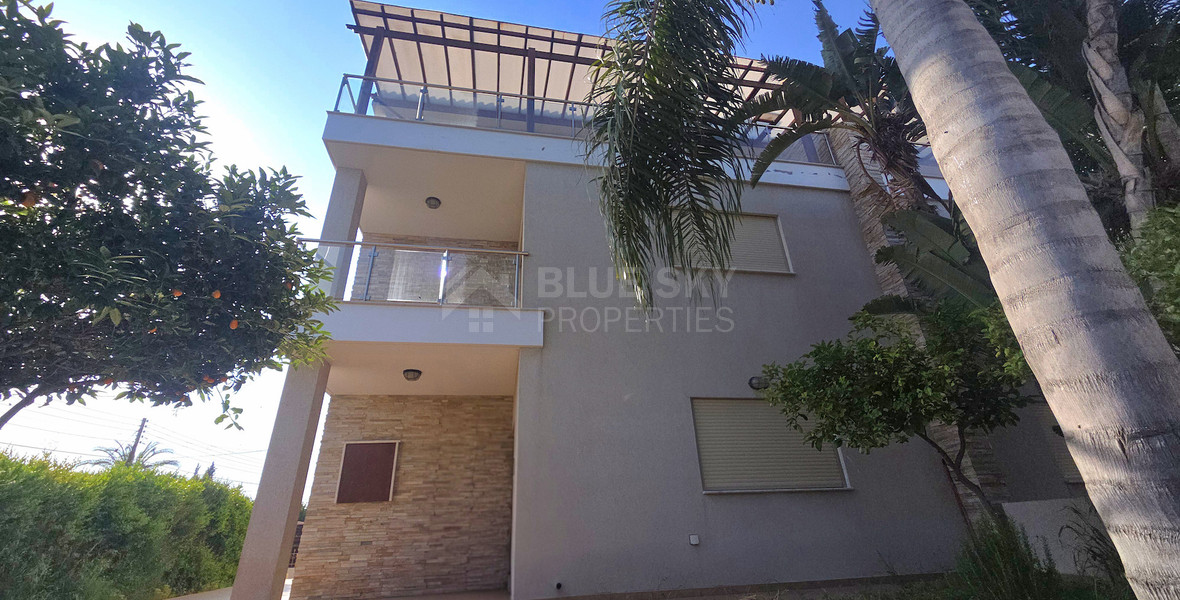 Four Bedroom Home with Unique Option to Double Living Space (Connect Adjacent House) For Rent– Agia Fyla, Limassol