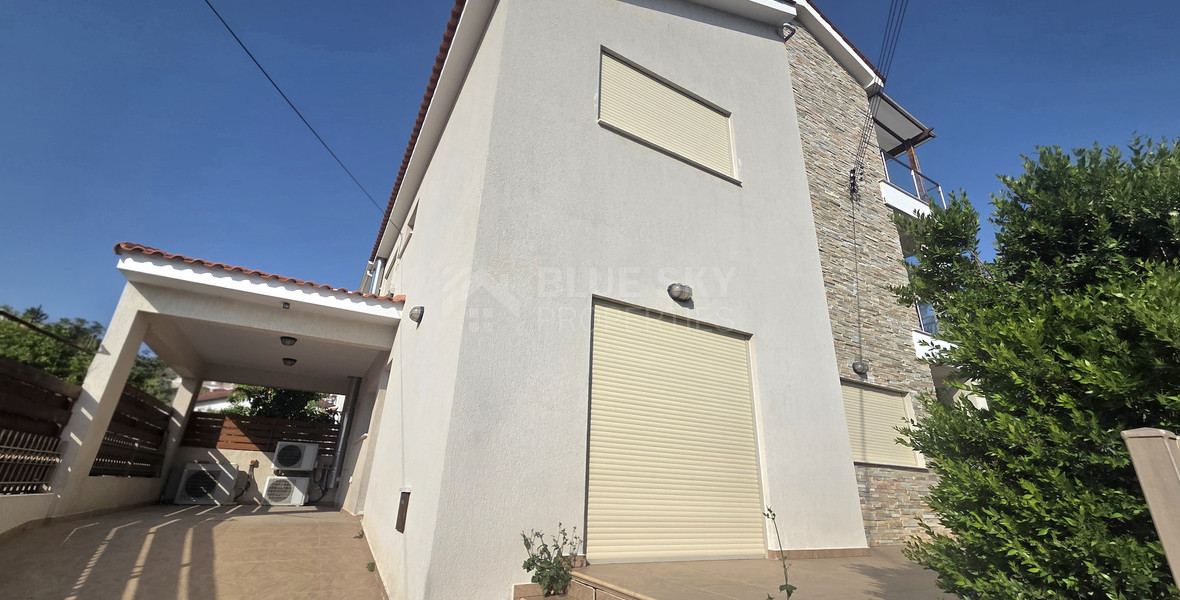Four Bedroom Home with Unique Option to Double Living Space (Connect Adjacent House) for rent– Agia Fyla, Limassol