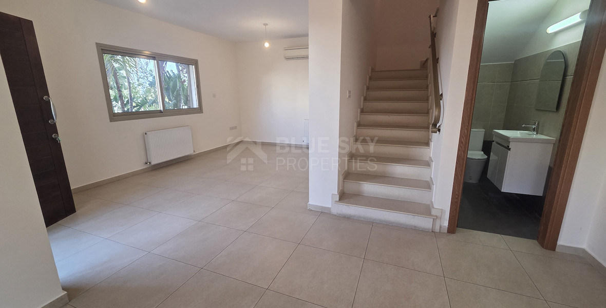 Four Bedroom Home with Unique Option to Double Living Space (Connect Adjacent House) for rent– Agia Fyla, Limassol