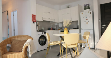 Fully Renovated Two-Bedroom Apartment with Large Veranda & Sea Views for Rent in Peyia