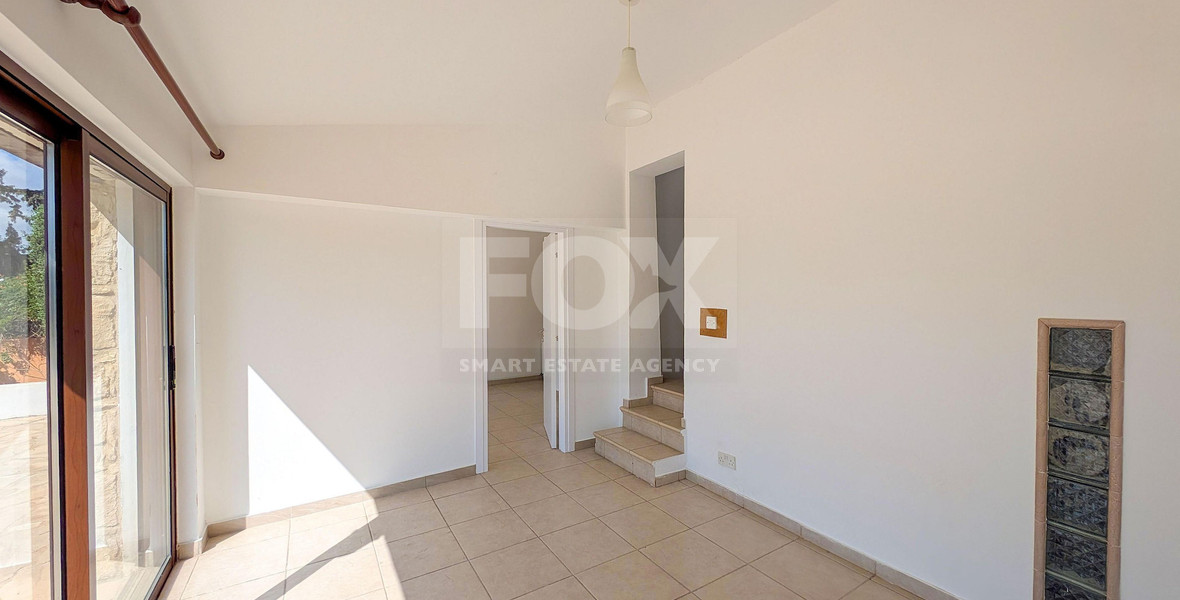 Three Bedroom Detached House plus with Pool and Large Plot for Sale in Koloni ,  Geroskipou , in Paphos